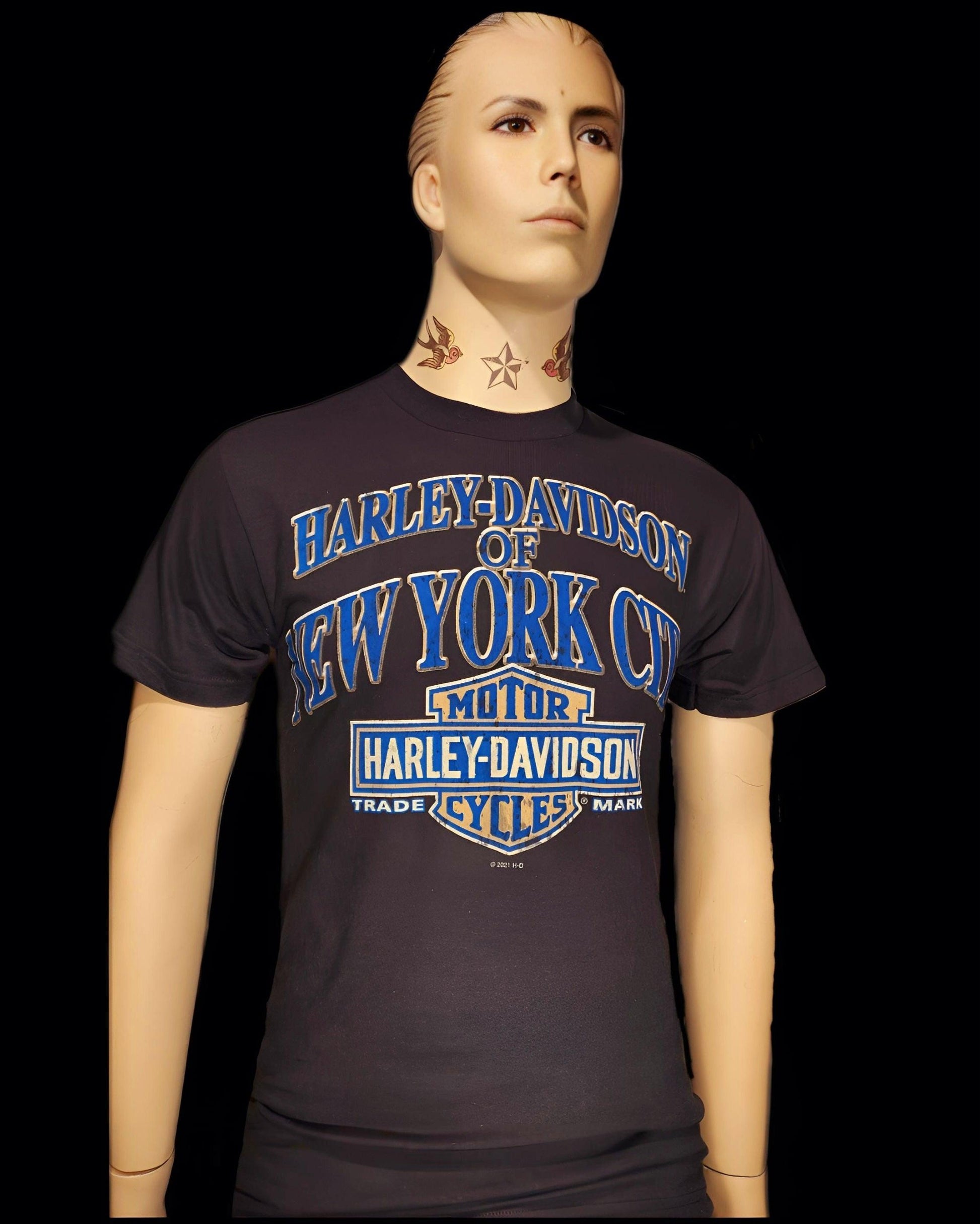 Harley Davidson Of NYC Men's City Tags Dealer T-shirt - Harley Davidson Of Nyc