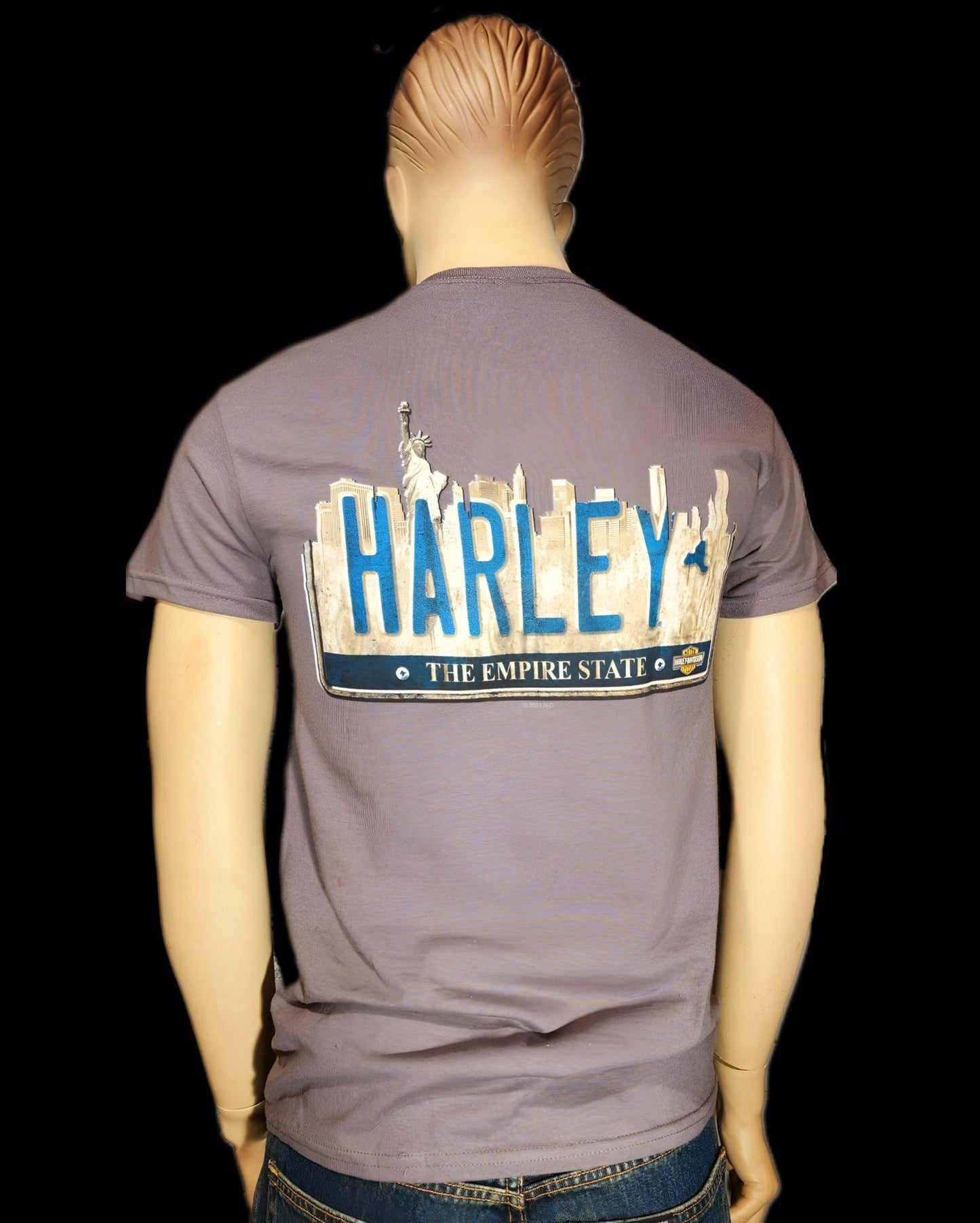 Harley Davidson Of NYC Men's City Tags Dealer T-shirt - Harley Davidson Of Nyc