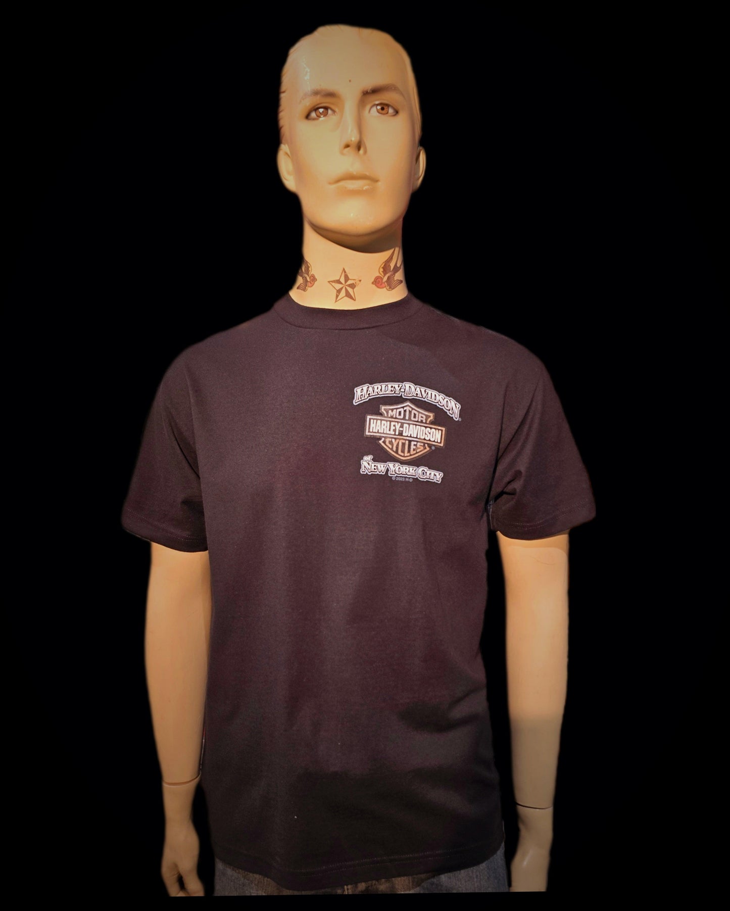 Harley Davidson Of NYC Men's Short Sleeve Dealer TAXI T-shirt - Harley Davidson Of Nyc