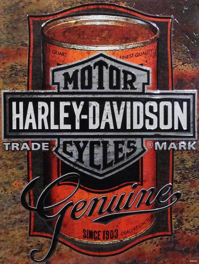 Harley Davidson Of NYC Metal Sign - Harley Davidson Of Nyc