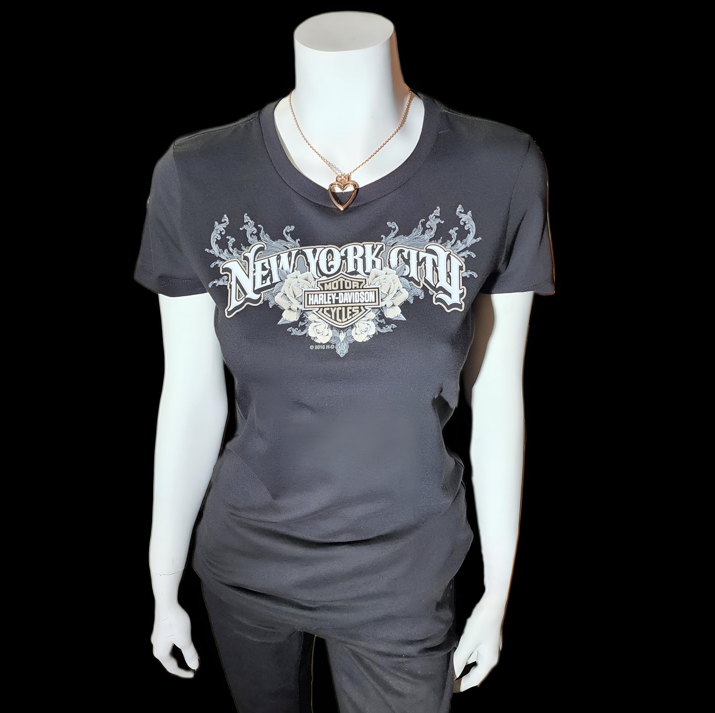 Harley Davidson Of Nyc Sharp Scoop Women's tee - Harley Davidson Of Nyc