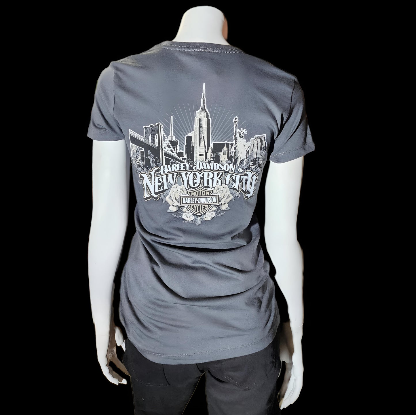 Harley Davidson Of Nyc Sharp Scoop Women's tee - Harley Davidson Of Nyc