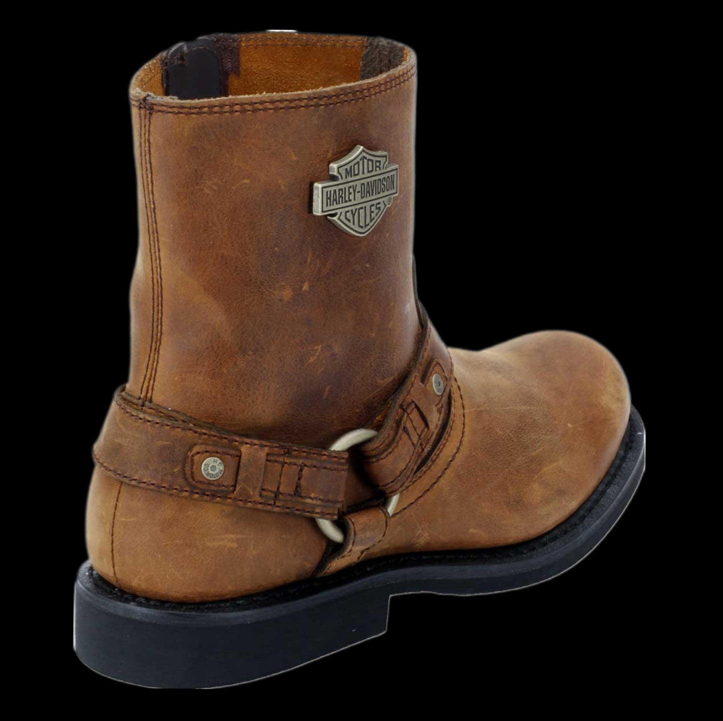 Harley-Davidson® Men's Brown Scout 7-Inch Motorcycle Boots Inside Zipper. D95263 - Harley Davidson Of Nyc