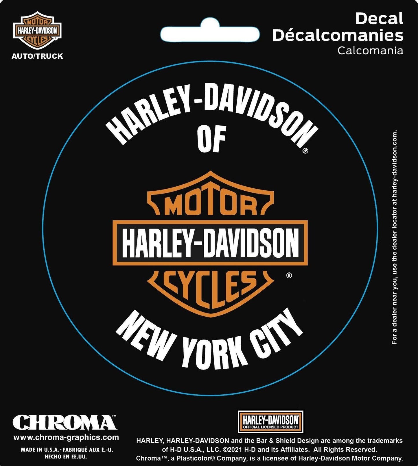 Hd-Of-Nyc Decal - Harley Davidson Of Nyc