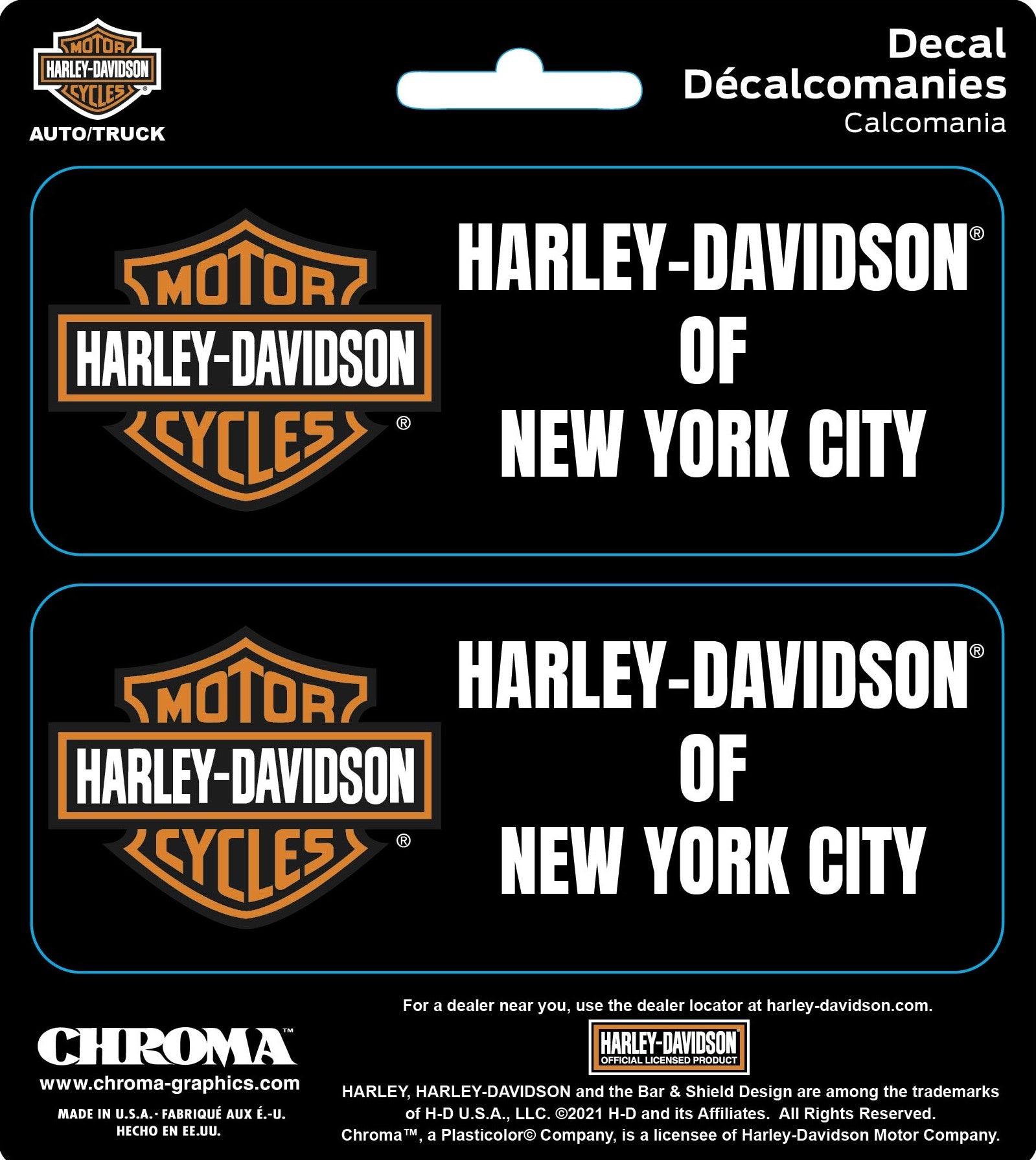Hd-Of-Nyc Decal. - Harley Davidson Of Nyc