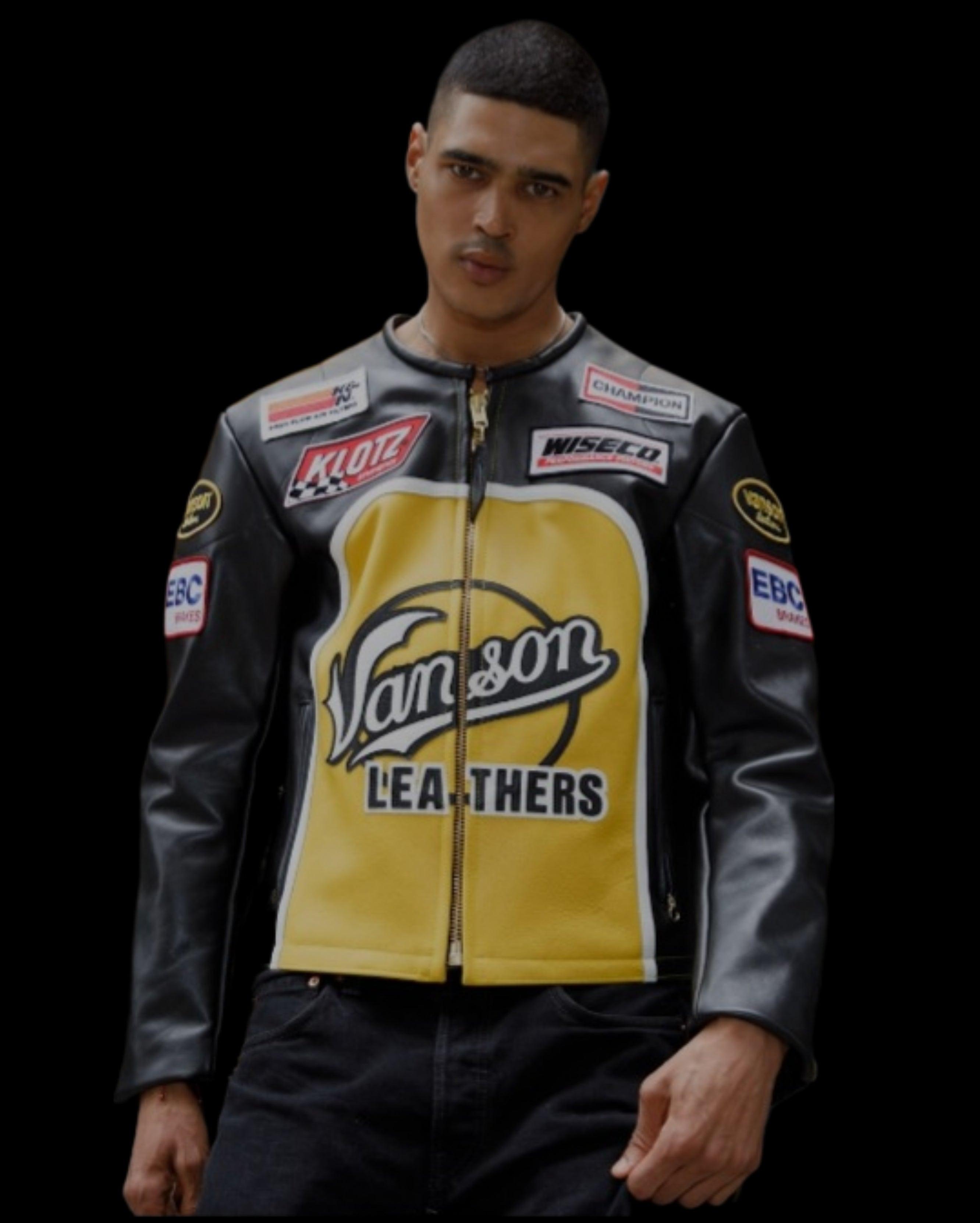 Men's Vanson Genesis Leather Jacket.