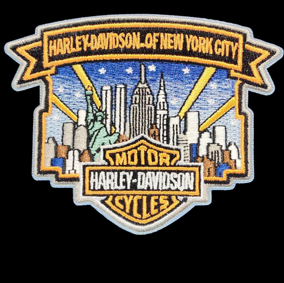 Nyc Harley Davidson Skyline Patch. – Harley Davidson Of Nyc